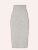 PURE CASHMERE KNITKED SKIRT