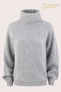 Turtleneck Kasmir Bergaris Chunky 7GG Premium Wanita