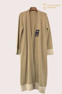 Cardigan Panjang Kasmir Bulu 7GG Premium Wanita