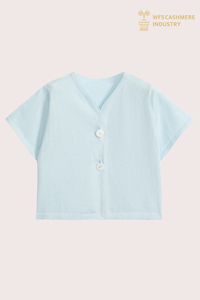 ژاکت آستین کوتاه بچه گانه با دو دکمه | Summer Bolero OEM سازنده
