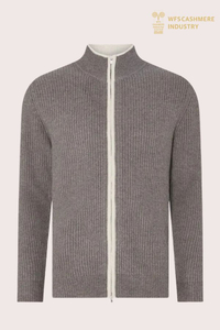 အမျိုးသားများအတွက် Cashmere ဇစ်ကတ်ဒီဂန် OEM