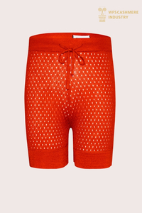 Lahke ženske kratke hlače Pointelle iz kašmirja | Proizvajalec originalne opreme za luksuzna oblačila za spanje