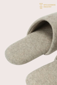 Πολυτελές Σετ Πλεκτής Παντόφλας Pure Cashmere | Custom Loungewear OEM
