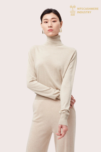 12GG Pure Cashmere Turtleneck Pullover | Luukse basislaag OEM